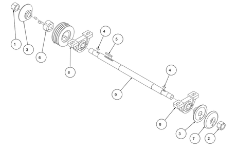 Section 10 Diagram and Parts List for MK-2420HSP 170954 MK Diamond Concrete Saw